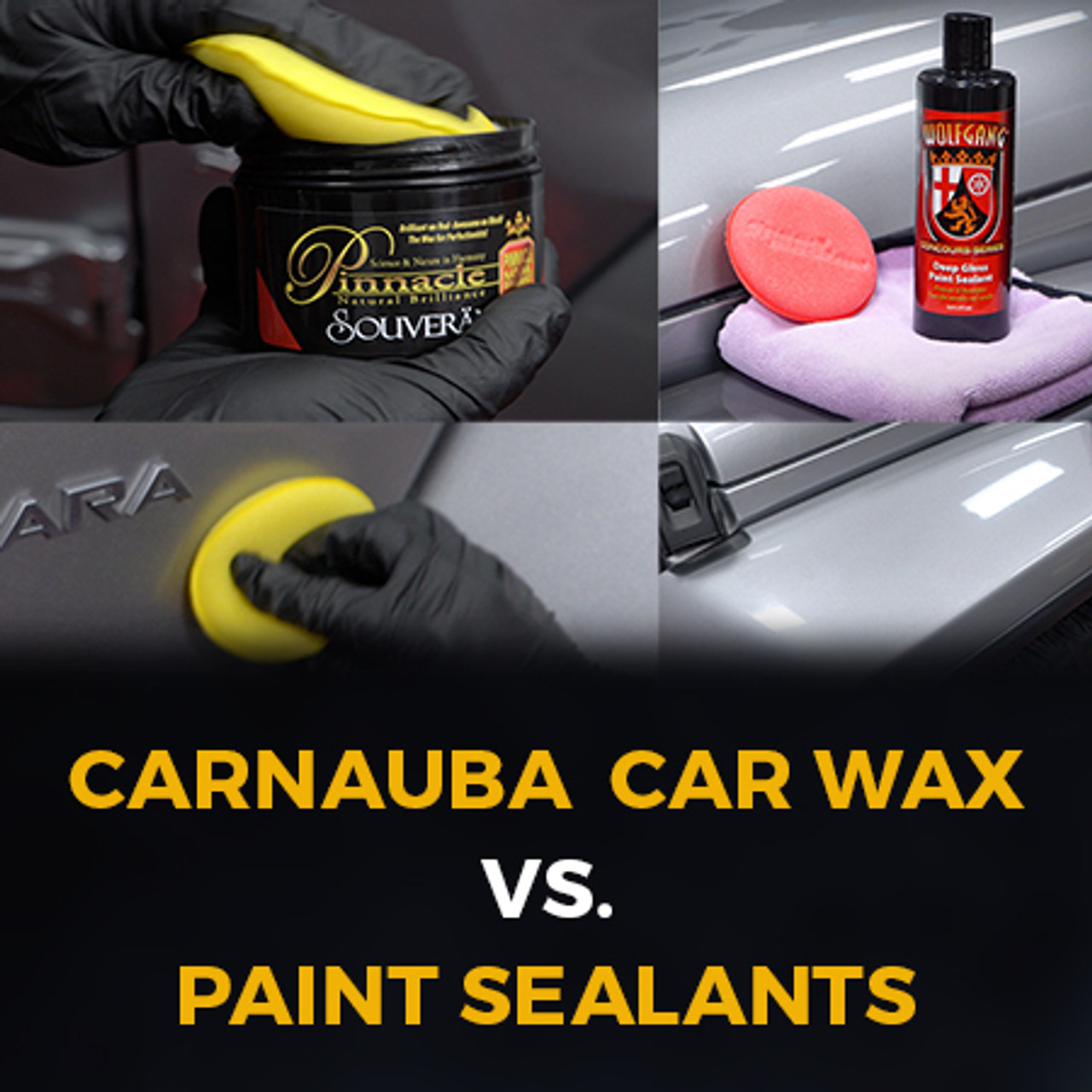 Carnauba Car Wax vs. Paint Sealants
